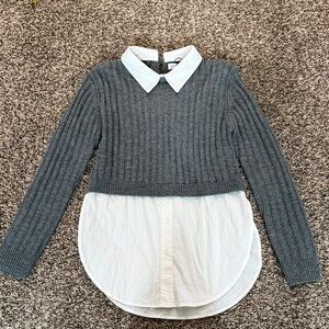 NWT girls tunic sweater